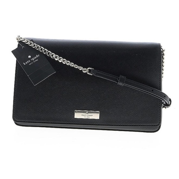 Kate Spade New York KENZIE SMALL CONVERTIBLE CROSSBODY with Silver Chain NWT - Picture 9 of 12